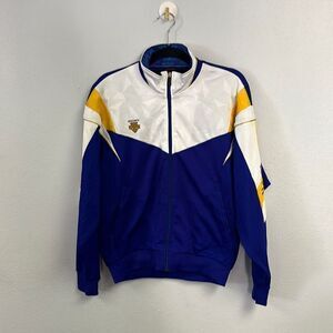Vintage 90s Descente Men's Colorful‎ High Neck Track Jacket Size L